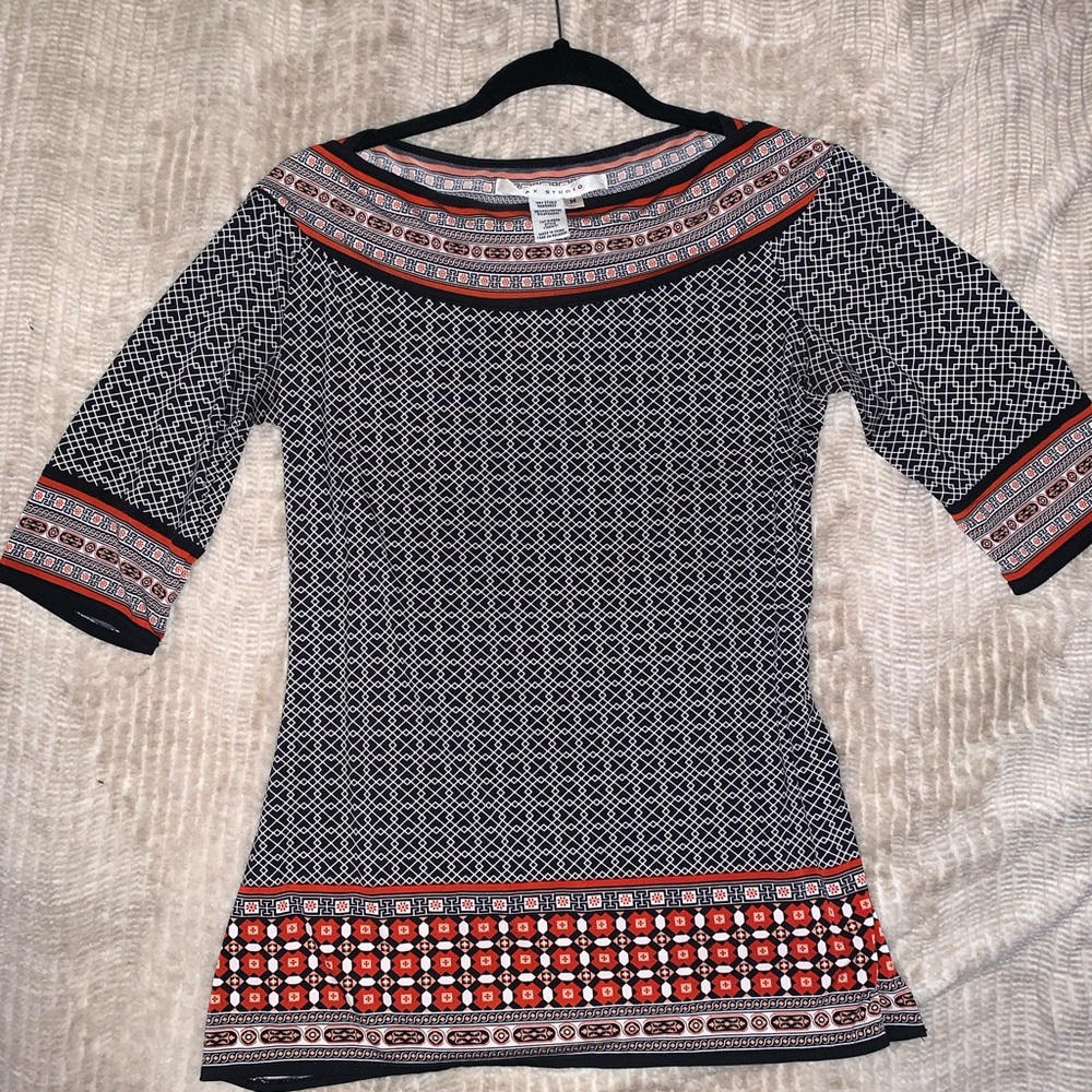 Max Studio 3/4 Sleeve Blouse